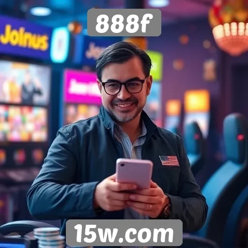 Experiência do usuário no site de jogos 888f